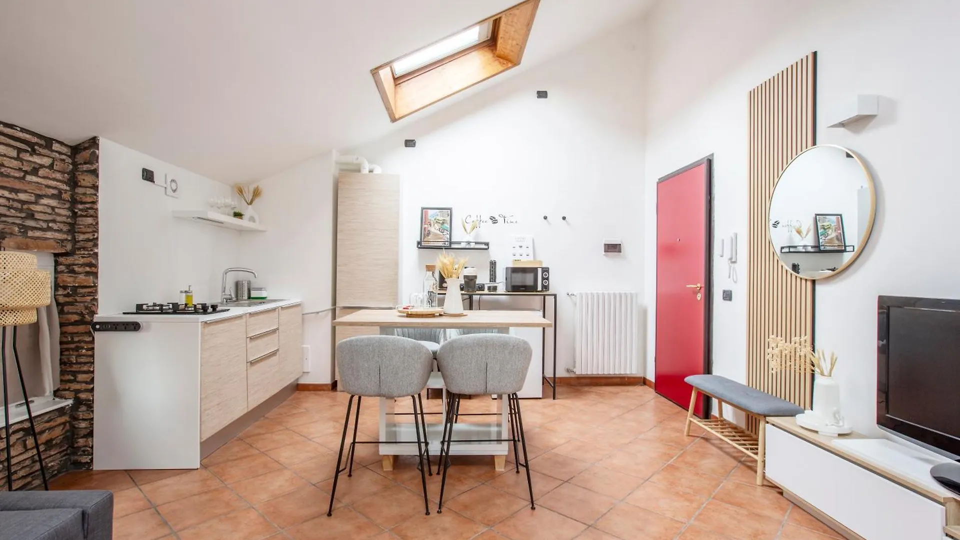 דירות קומו Modern & Minimalist Flat -4People- Fully Equipped
